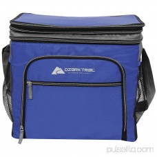 Ozark Trail Outdoor Equipment 36-Can Expandable Top Soft-Sided Blue Cooler 550447505